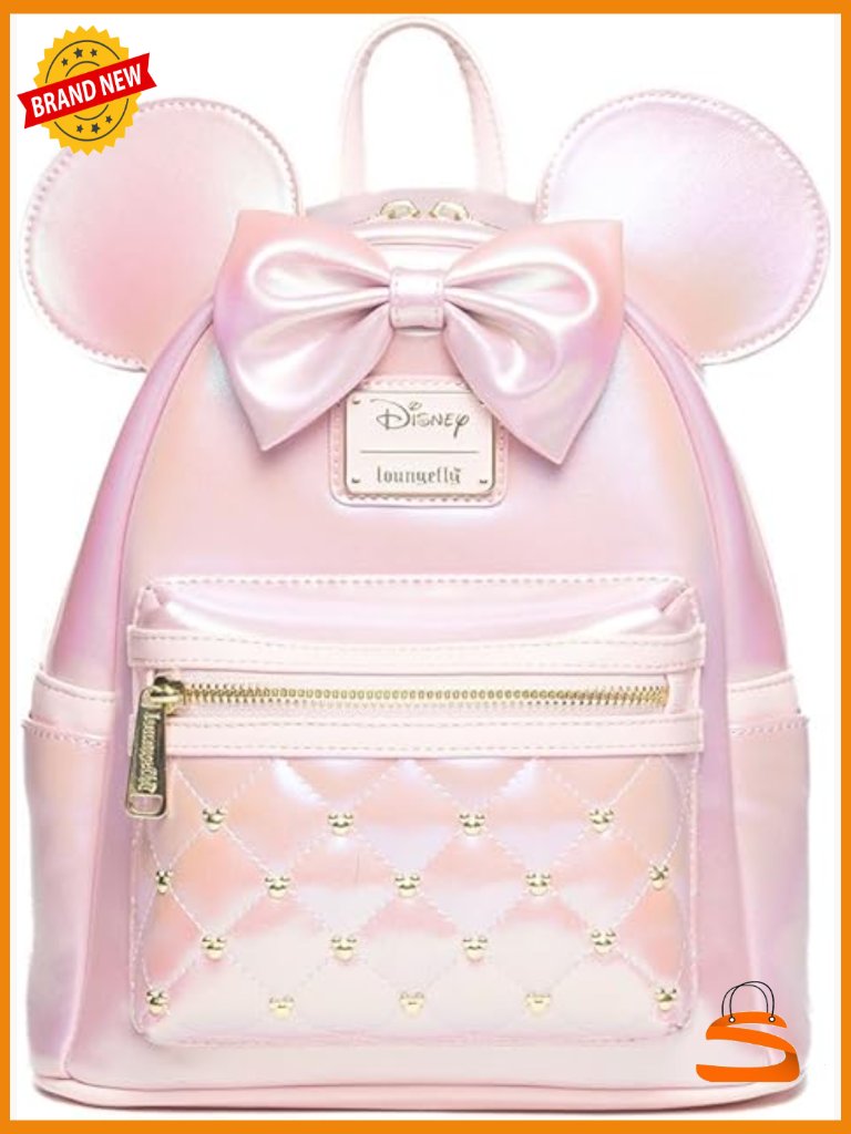 Loungefly Minnie Mouse Iridescent Faux Leather Backpack Women's